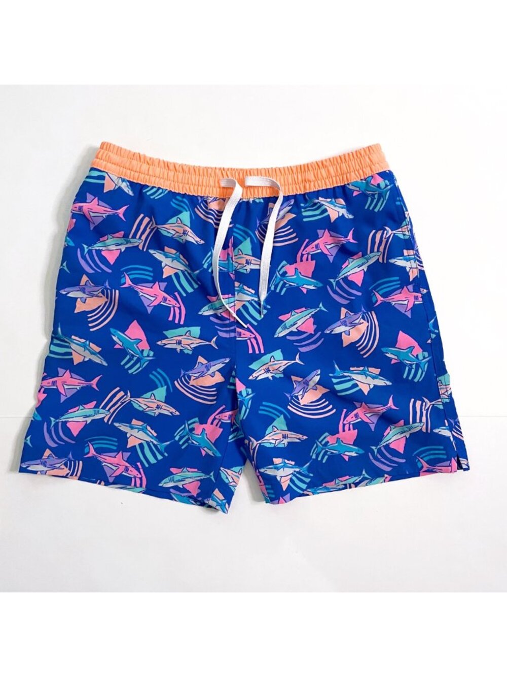 Chubbies Boys Shark Swim Trunks, Size 14/16